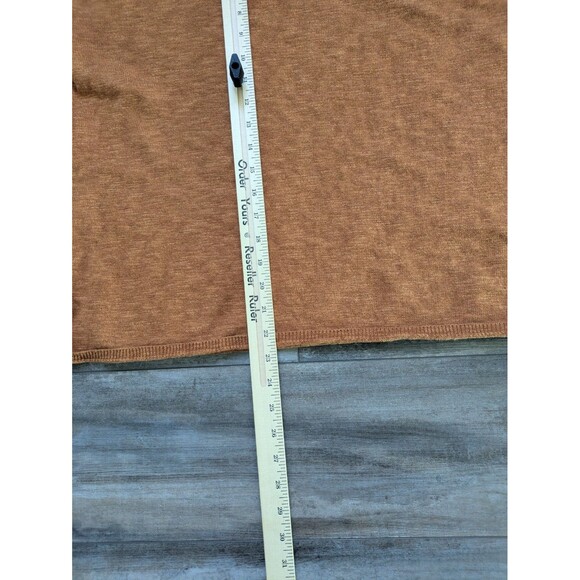 FP Free People Beach Sweater Oversized Women's XS Orange Short Sleeve - Picture 2 of 6